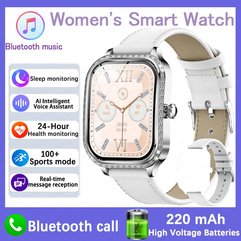 Luxury Smart Watch for Women - 1.75" HD Display & Bluetooth