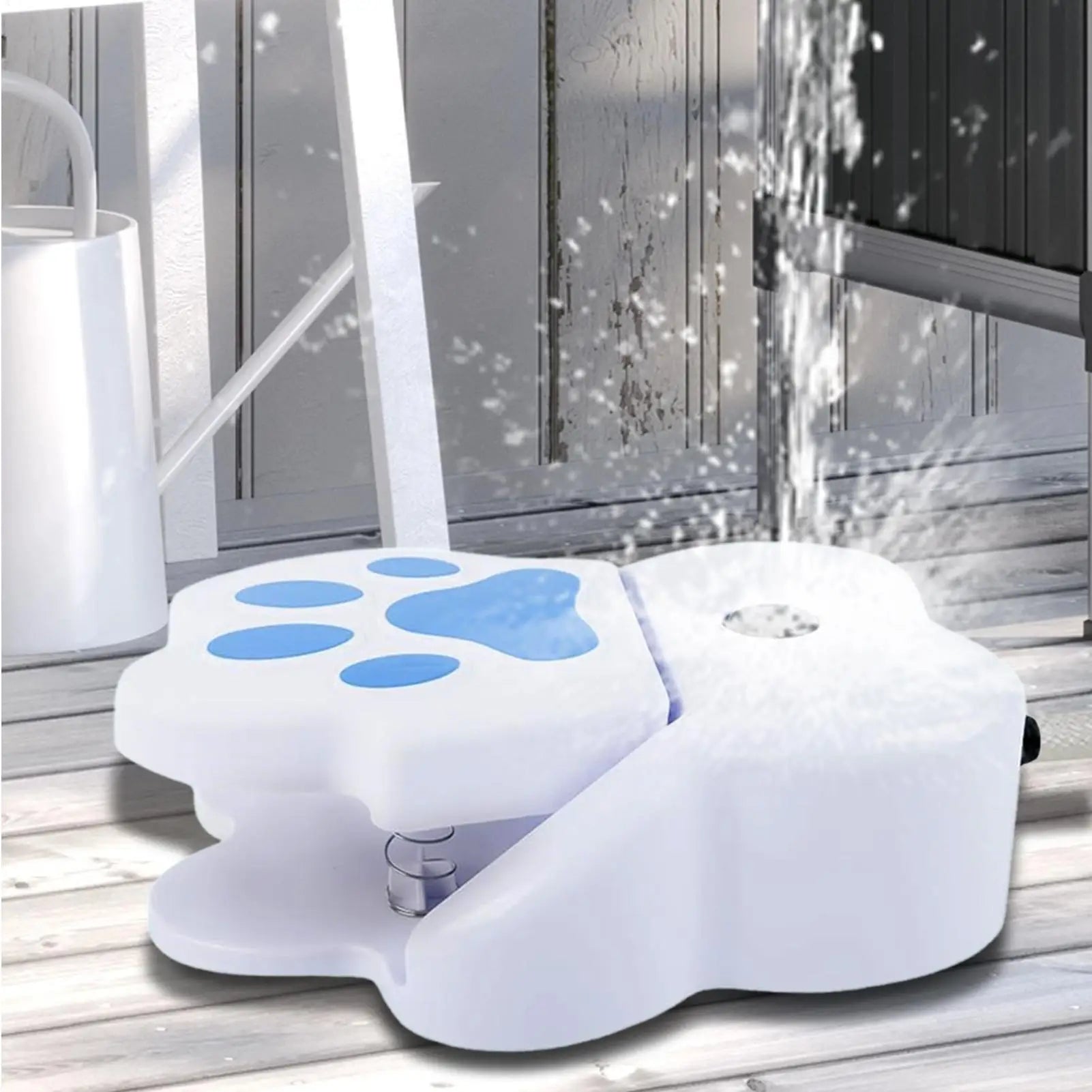 Premium Paw Activated Dog Fountain - Outdoor Sprinkler