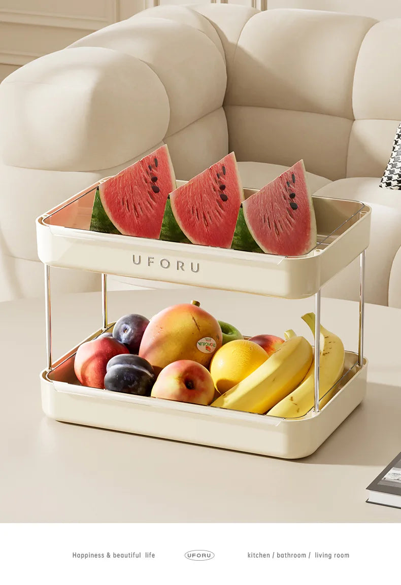 Luxury Desktop Cup Holder - Large Capacity with Drip Tray