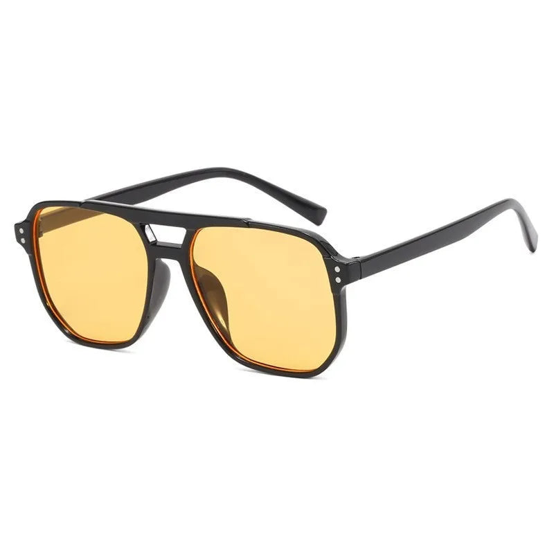 Elegant Double Beam Pilot Women Sunglasses UV400