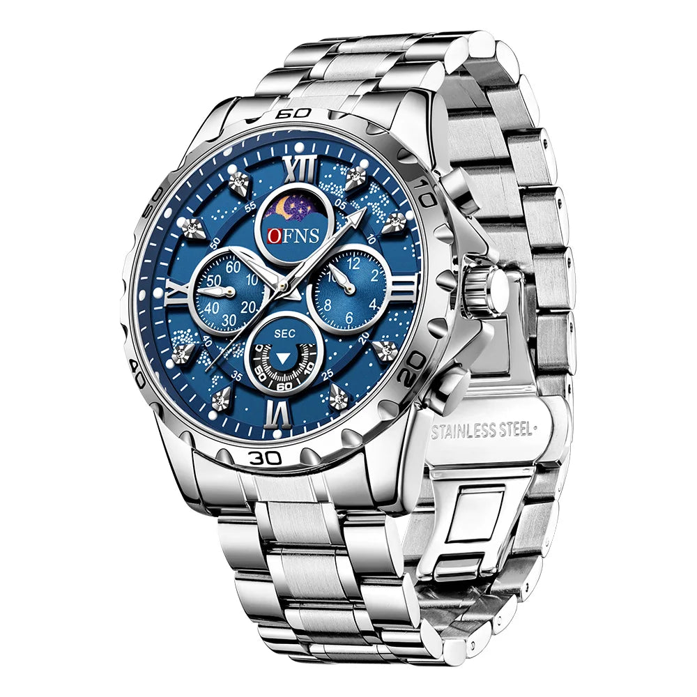 Premium Men's Military Watch - Waterproof Quartz