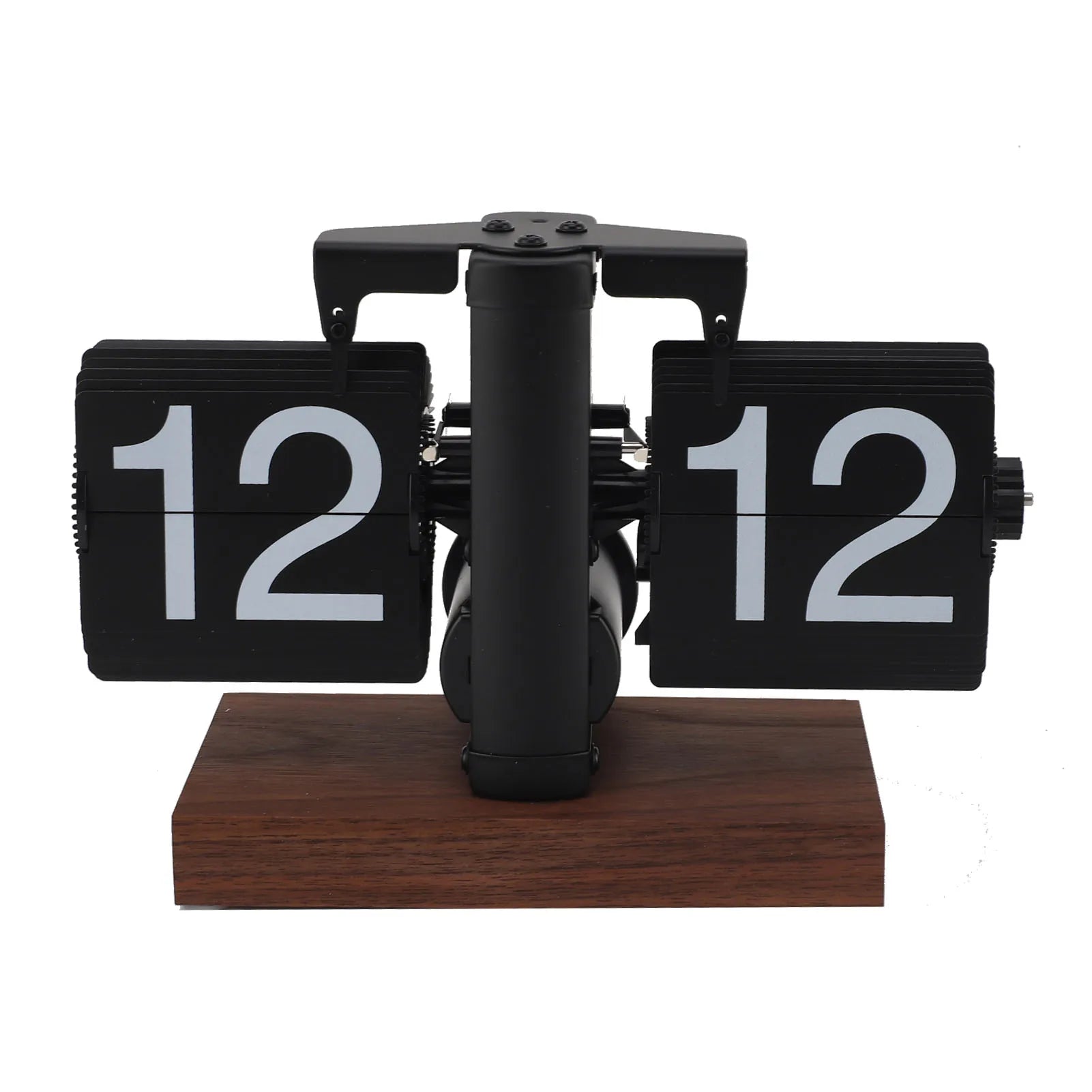 Elegant Vintage Auto Desk Clock - Rotary Knob Design