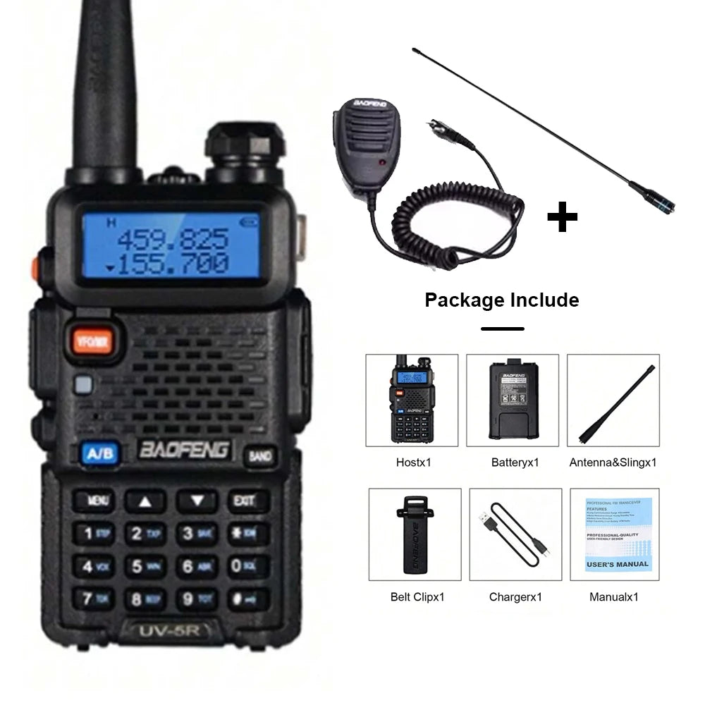 Professional Long Range Two Way Radio - Dual Band Handheld
