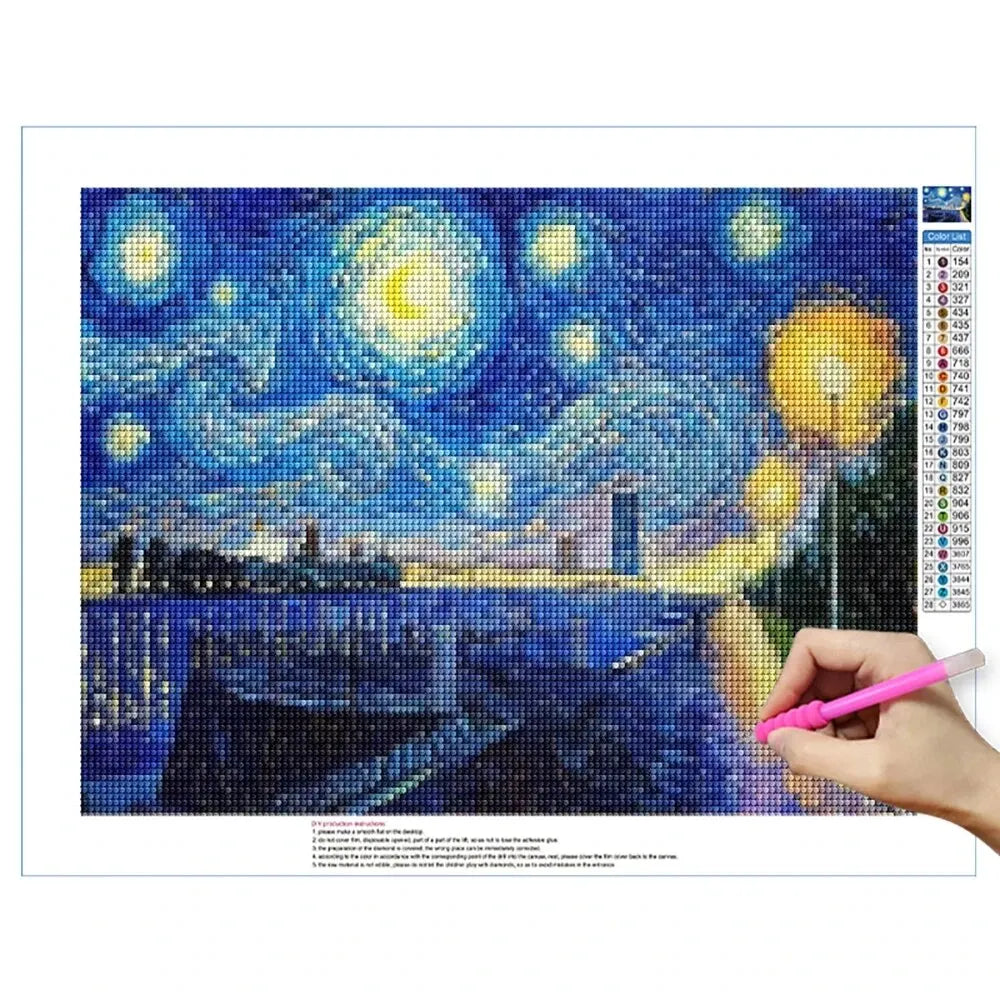 Premium Starry Sky Diamond Painting Kit