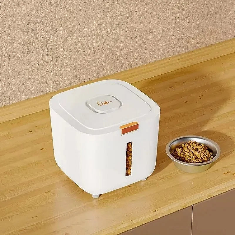 Premium Large Pet Food Container - Sealed & Moisture-Proof