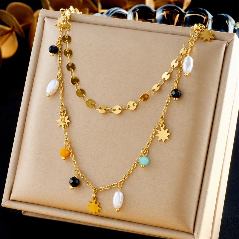 Delicate Gold Pentacle Necklace - Premium Star Pendant