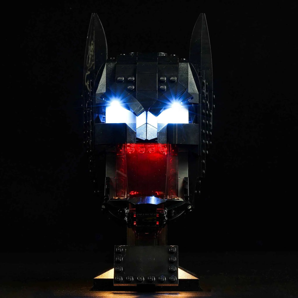 Premium Batman Cowl Light Set - DIY USB LED Lamp Kit