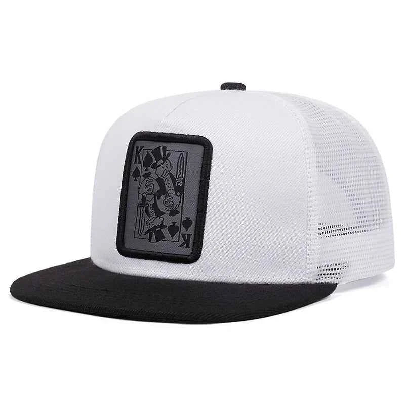 Premium Hip Hop Caps - Playing Card Snapback