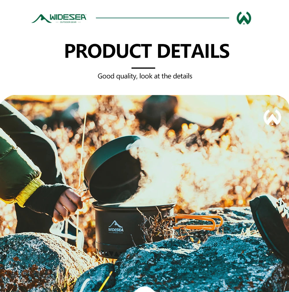 Premium Outdoor Camping Cookware Set - Portable & Durable