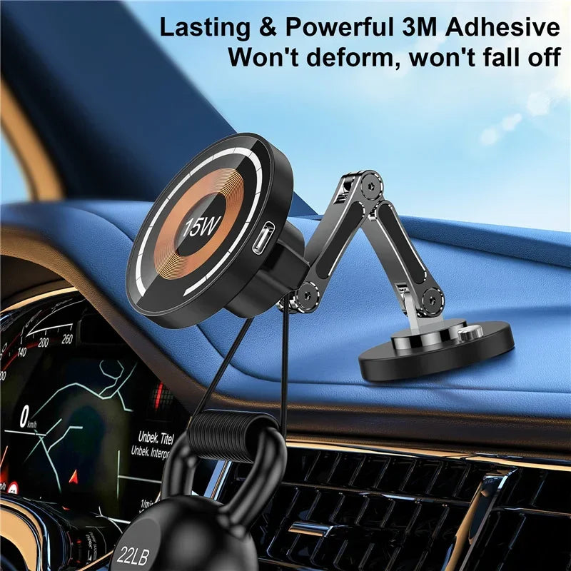Premium Magnetic Car Wireless Charger Stand