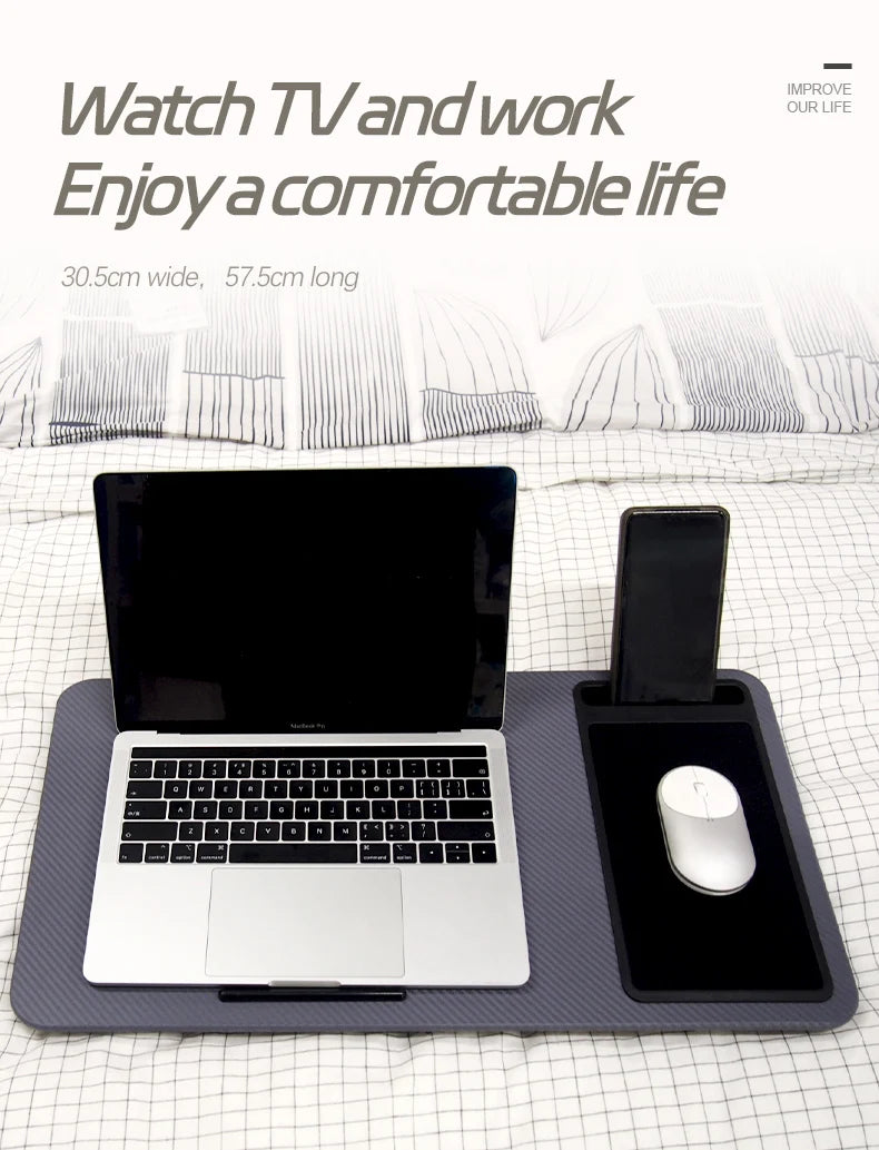 Premium Ergonomic Laptop Desk - Adjustable & Portable Design