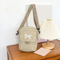 Elegant Bow Shoulder Bag - Chic Satchel