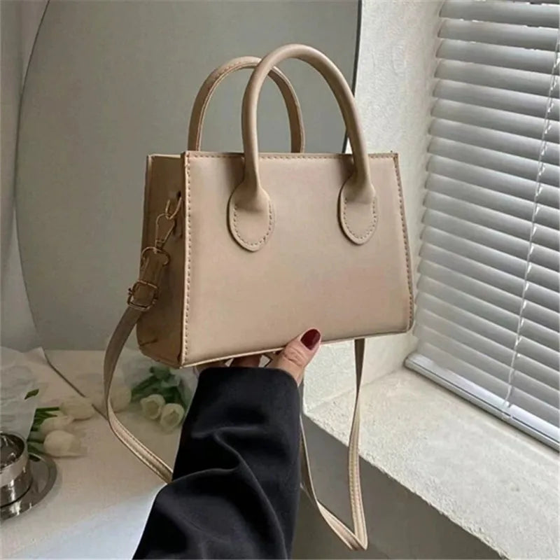 Elegant Mini Crossbody Bag - Chic Top Handle Purse