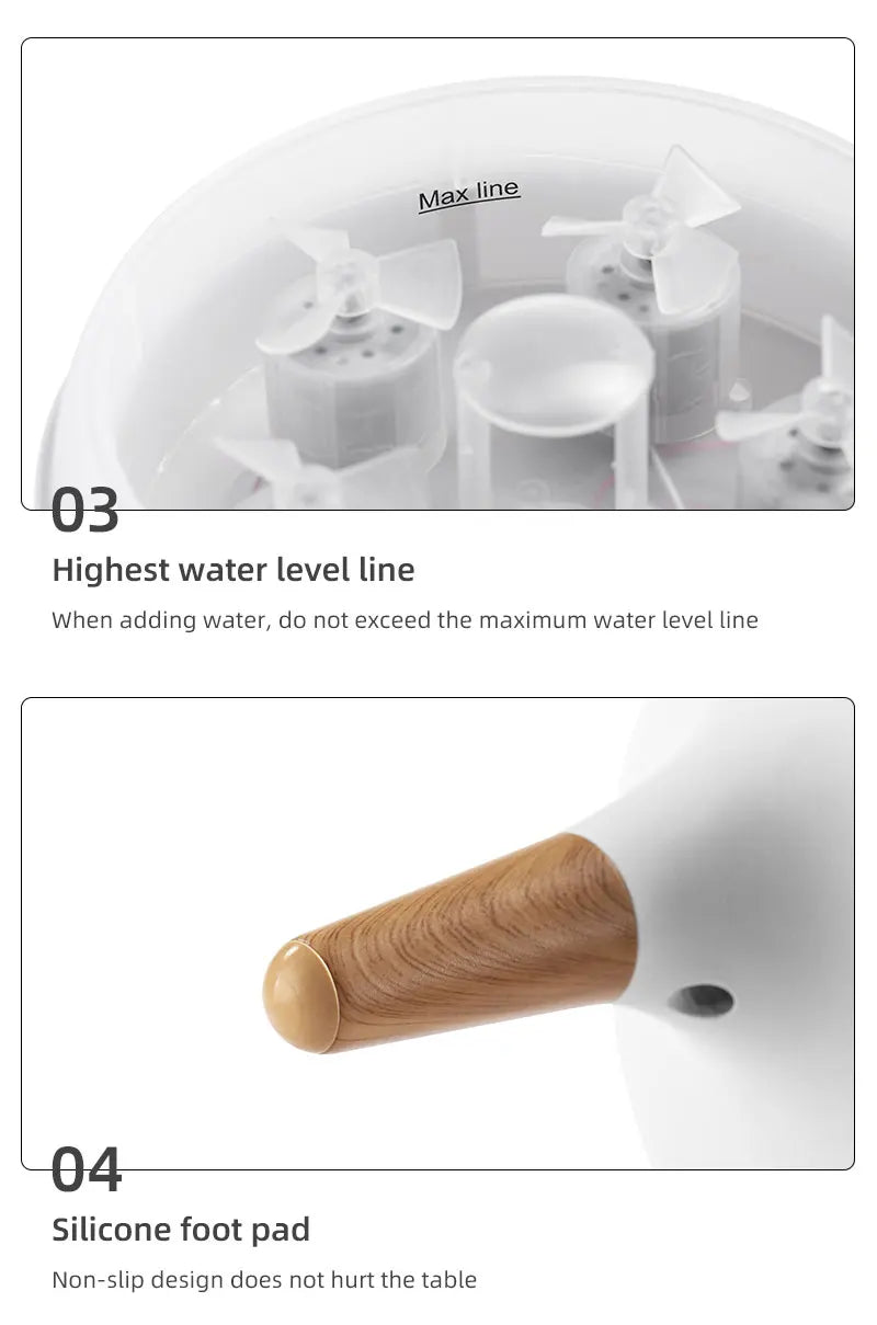 Elegant Jellyfish Humidifier - Ultrasonic Aromatherapy Diffuser