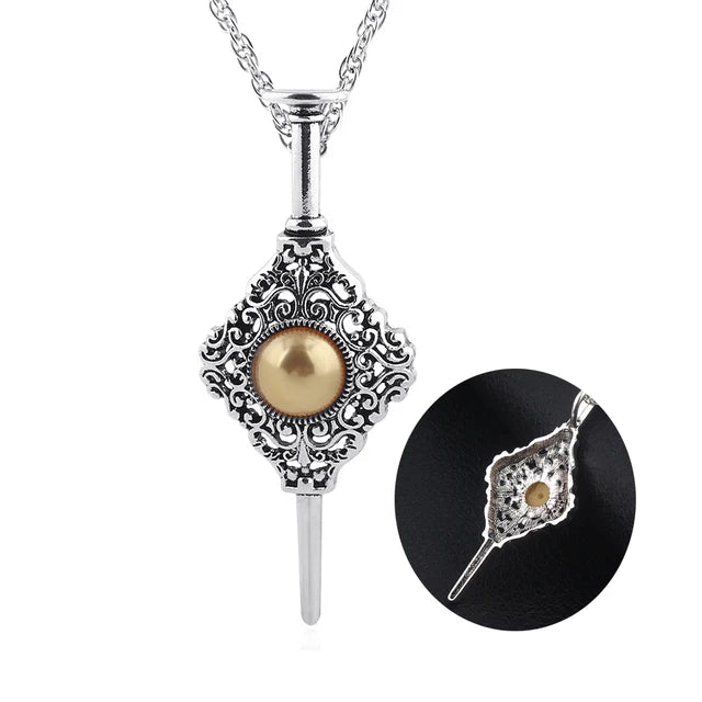 Stunning Double Sided Blood Pact Charm Necklace - Movie Fan Jewelry
