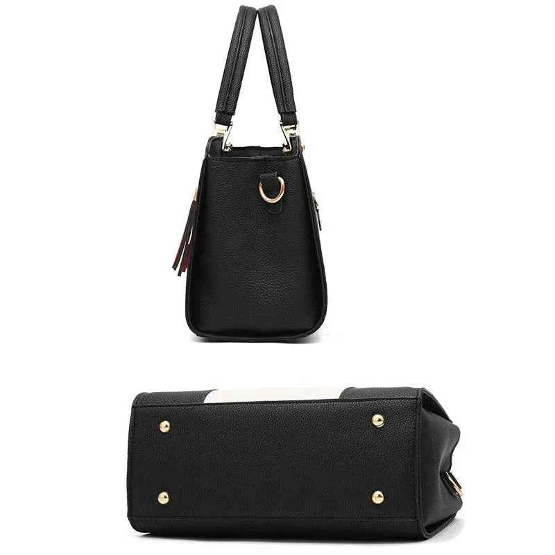 Elegant Women Shoulder Bag - Versatile Faux Suede