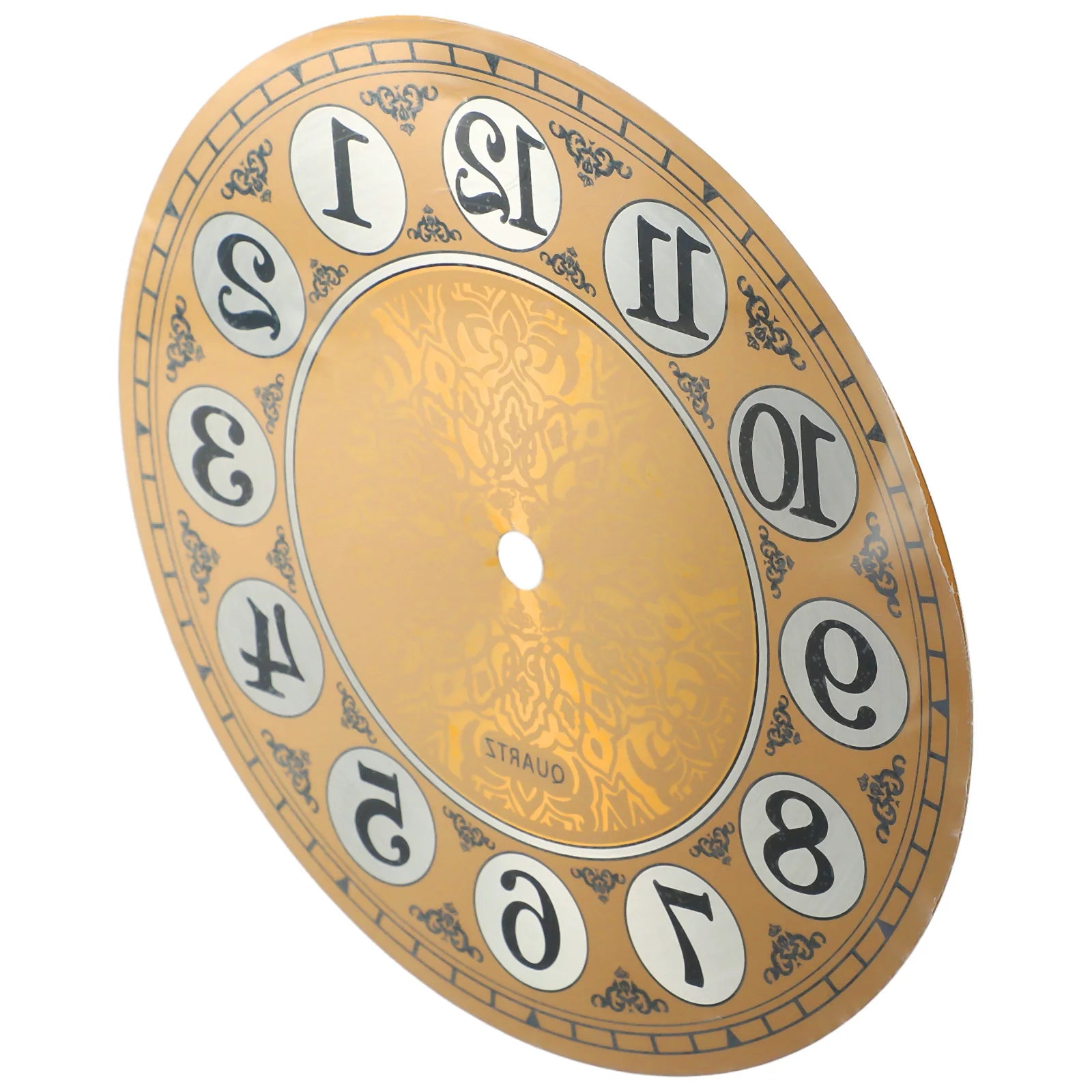 Premium Aluminium Clock Dial - 180mm Arabic Numerals
