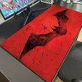 xxl gaming desk mat - premium black smooth surface with non-slip rubber base