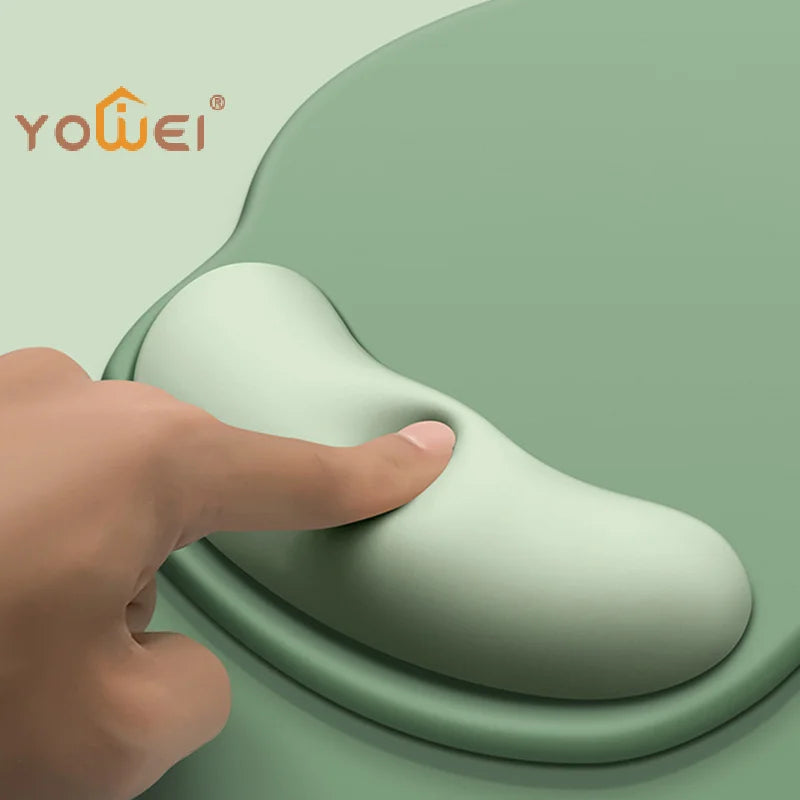 Ergonomic mouse pad - gradient design with comfortable wrist support