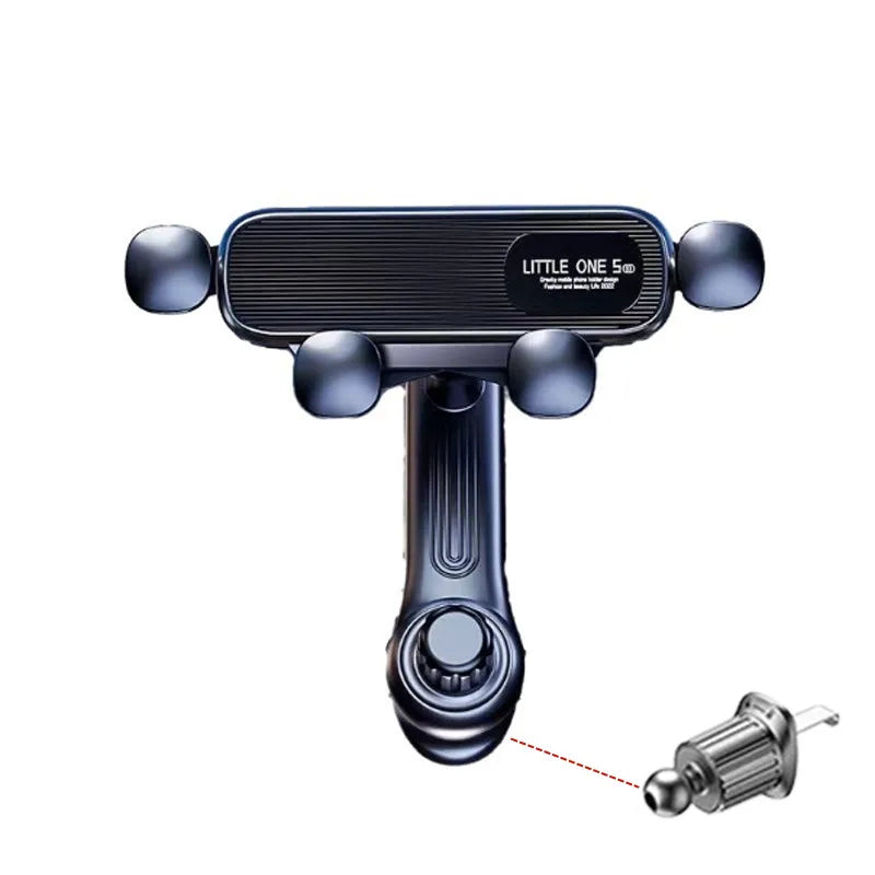 Universal Car Phone Holder - 360 Degree Rotation & Anti-Shake