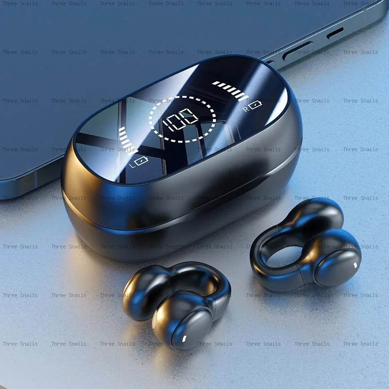 Digital Display Wireless Sports Earbuds - Premium Silicone Noise Reduction