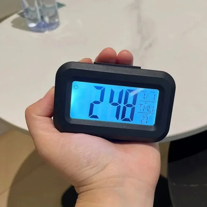 Premium Digital Alarm Clock - LED Multifunction Desktop Display