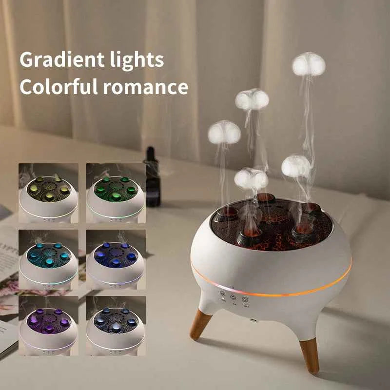 Elegant Jellyfish Humidifier - Ultrasonic Aromatherapy Diffuser