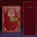 Retro Password Book with Lock A5 Anime Diary Notebook