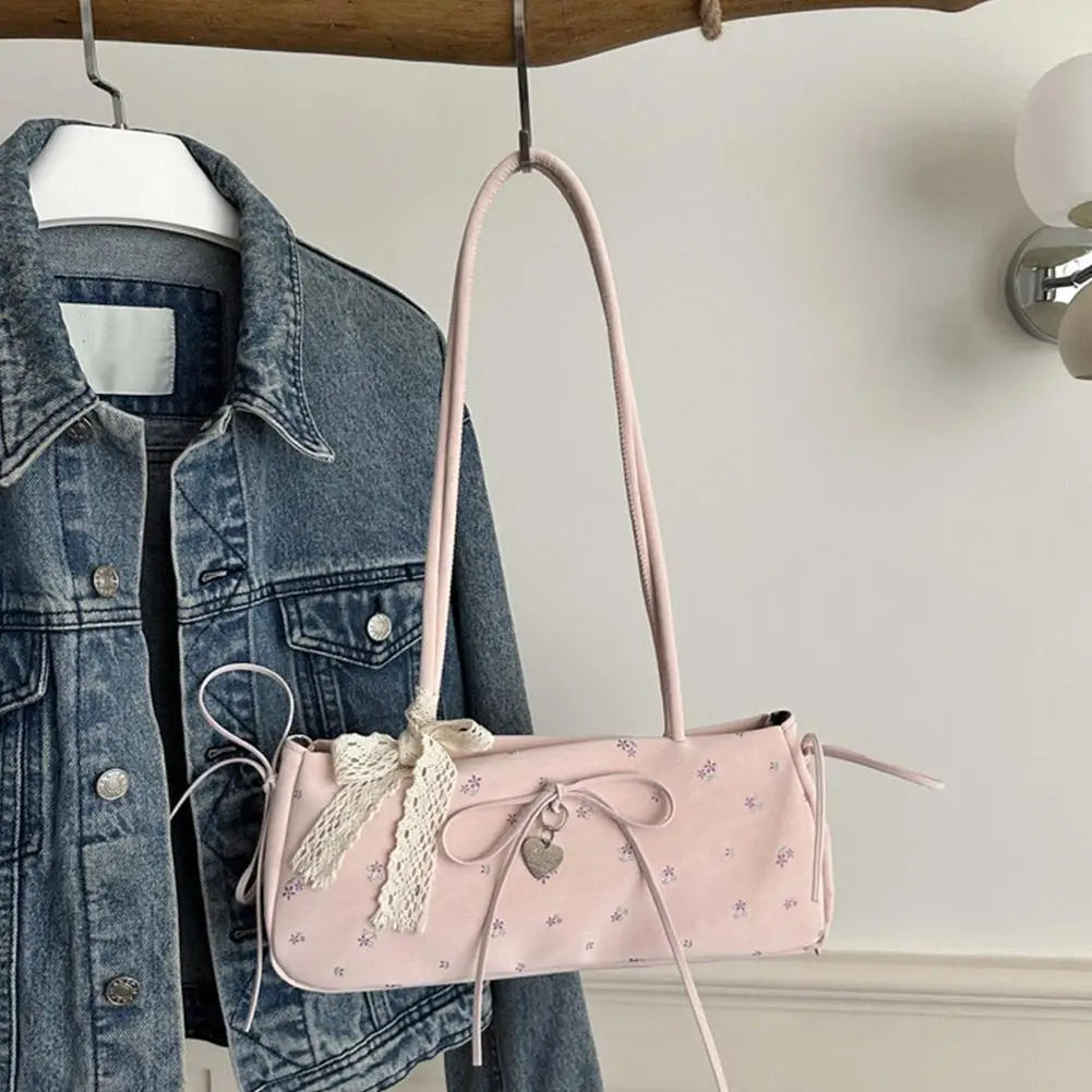 Elegant French Stick Handbag - Chic Spring Shoulder Bag