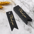 Elegant Kraft Paper Gift Tags - 50pc Thank You Labels