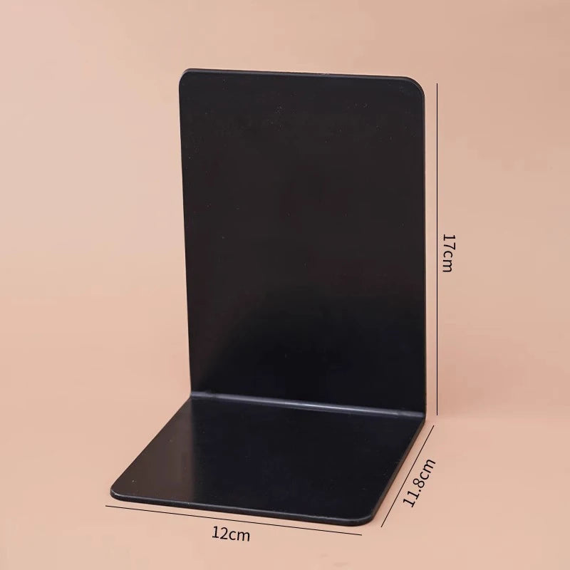 Elegant L-Shaped Desk Bookends - Durable Display Stand