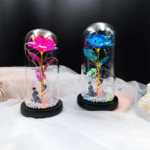Elegant Luminous Eternal Rose - Valentine's Day Gift
