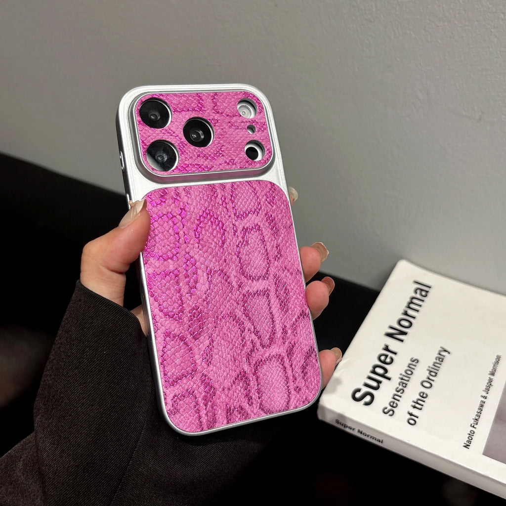 Premium Business iPhone Leather Case - Shockproof & Glossy