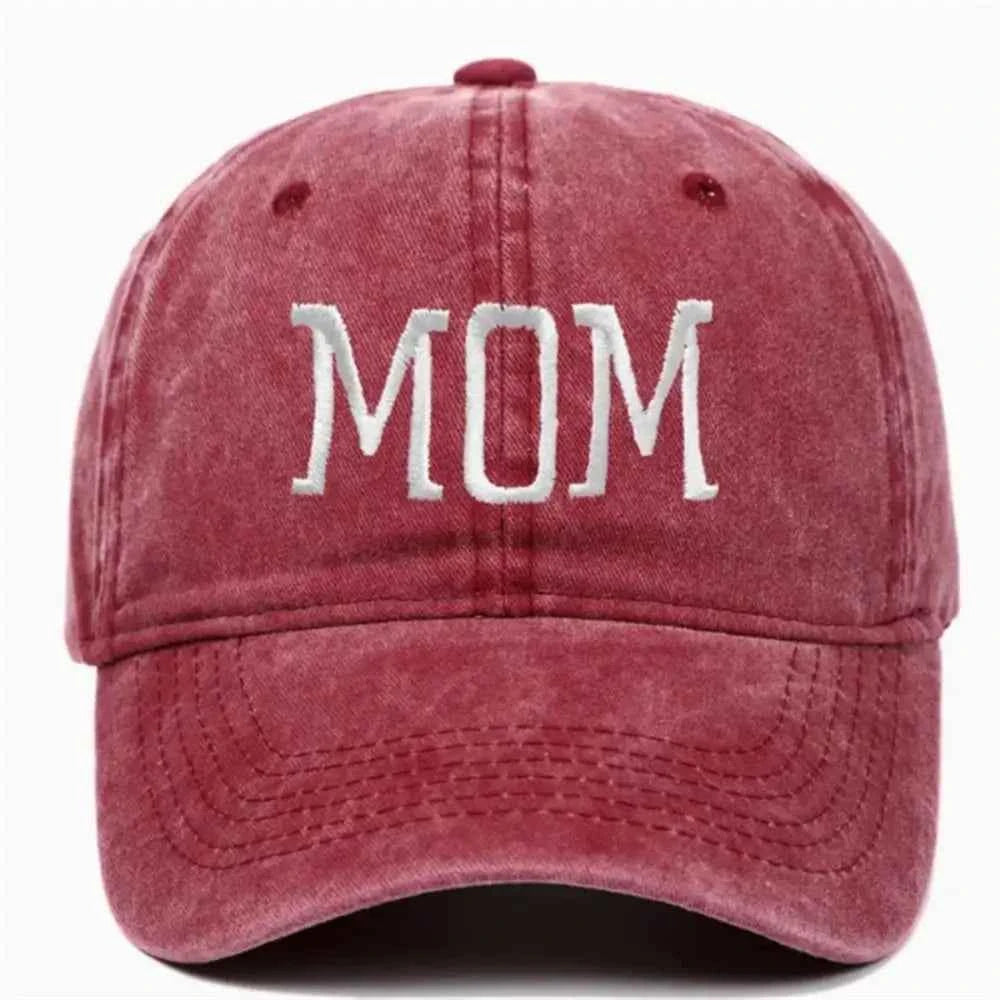 Premium Dad Mom Embroidery Cotton Baseball Cap