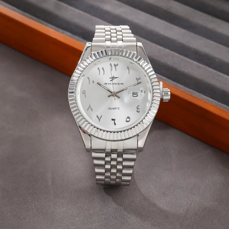 Premium Stainless Steel Men's Quartz Watch