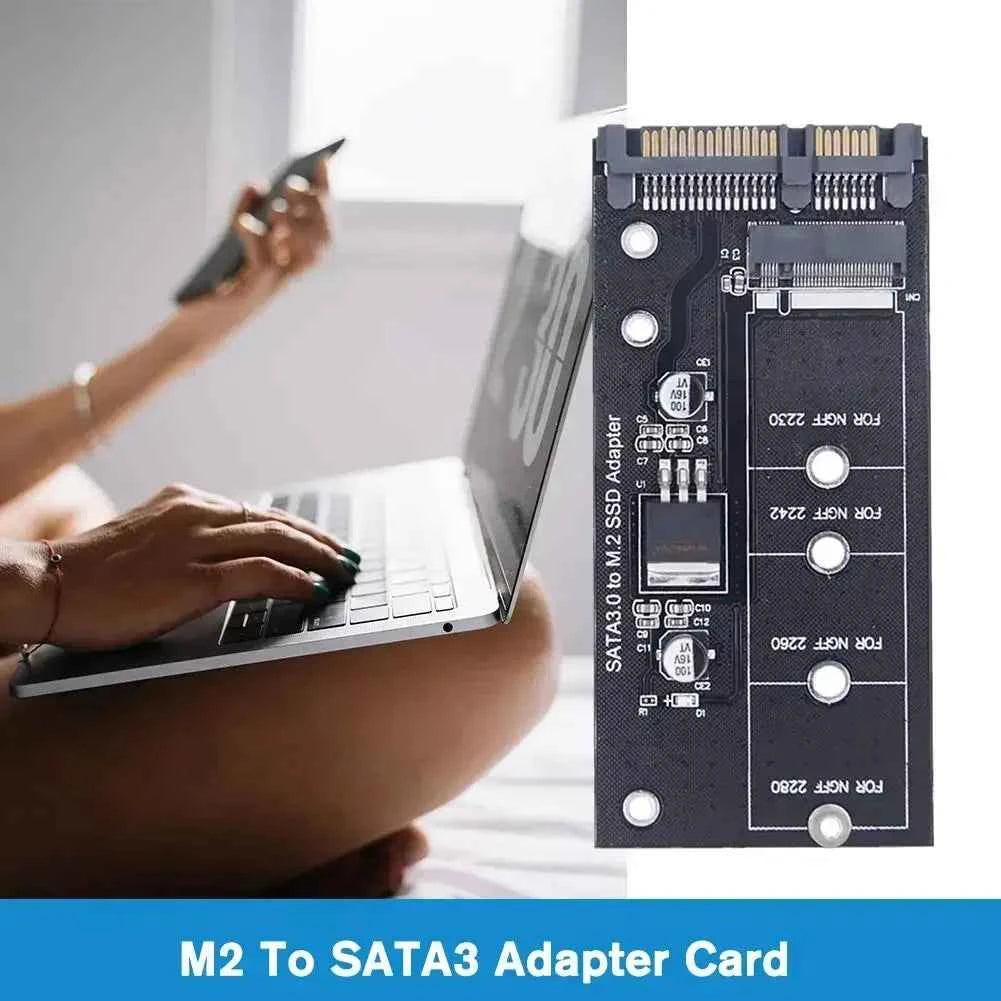 High-Efficiency M2 to SATA3 Adapter - 6 Gbps NGFF Converter