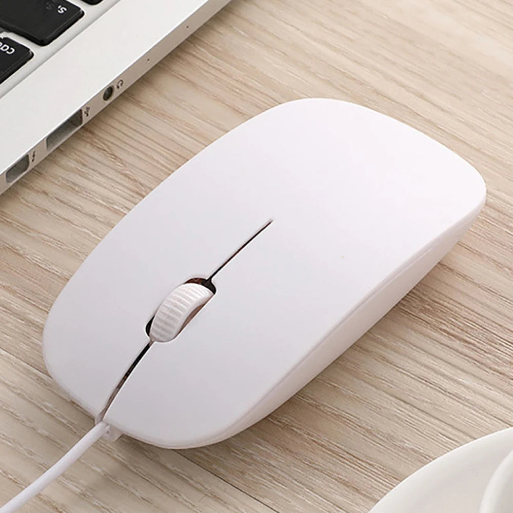 Professional Wired Gaming Mouse - 1000 DPI Mute Buttons