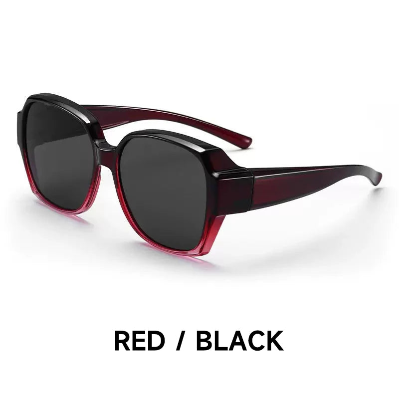 Premium Fit Over Polarized Sunglasses - UV Protection & Glare Reduction