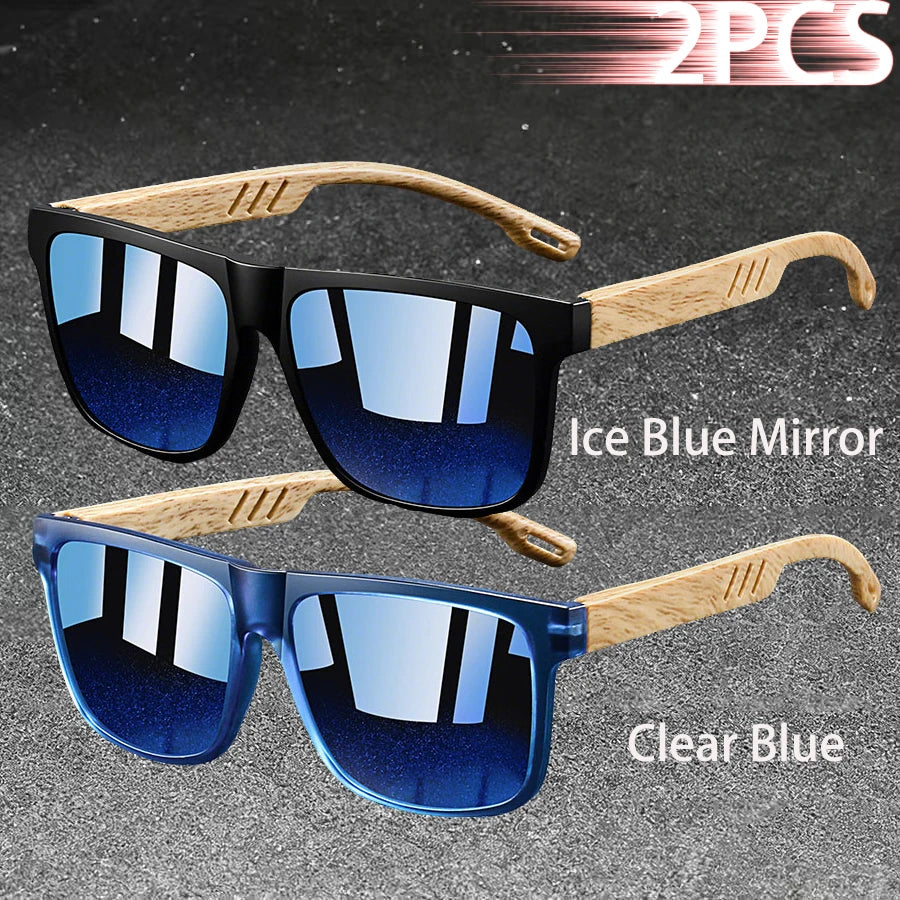 Vintage Square Sunglasses - UV400 Designer Eyewear