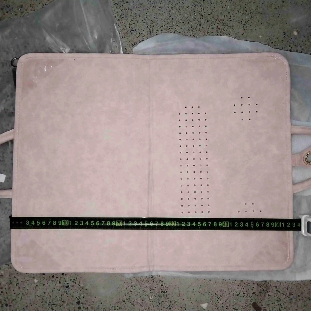 Premium Pink Laptop Sleeve with Handle - PU Protective Case