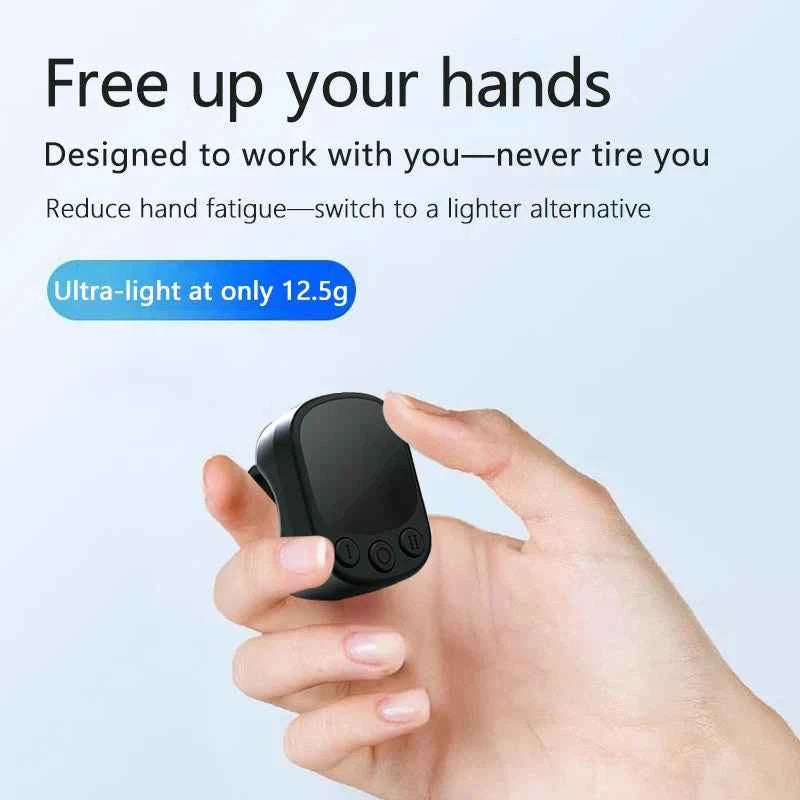 Smart TikTok Scrolling Ring - Wireless Bluetooth Camera Shutter