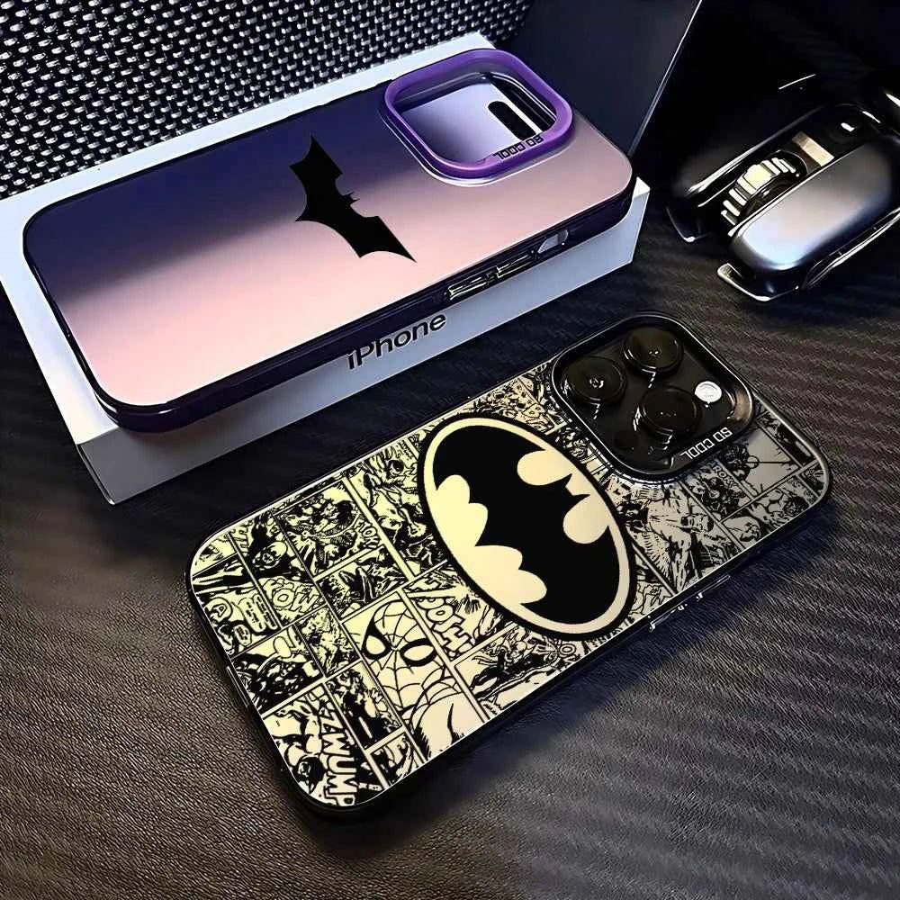 Cool Anime B-Batmans Phone Case For iPhone 17 17e 16e 16 15 14 13 12 11 mini Pro Max X XR 8 Air Plus Anti Fall Matte Back Cover