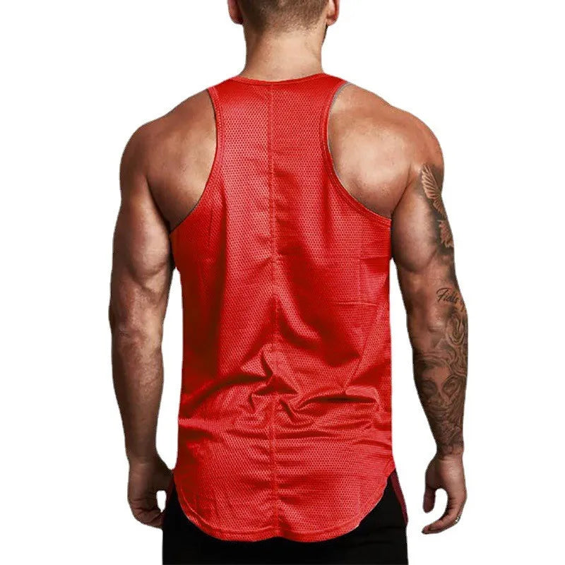 Ultimate Men's Workout Tank Top - Breathable Mesh Fitness Vest