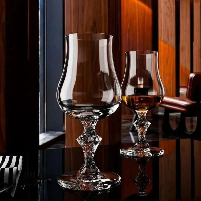 Premium Crystal Whiskey Tasting Glass - Professional Snifter