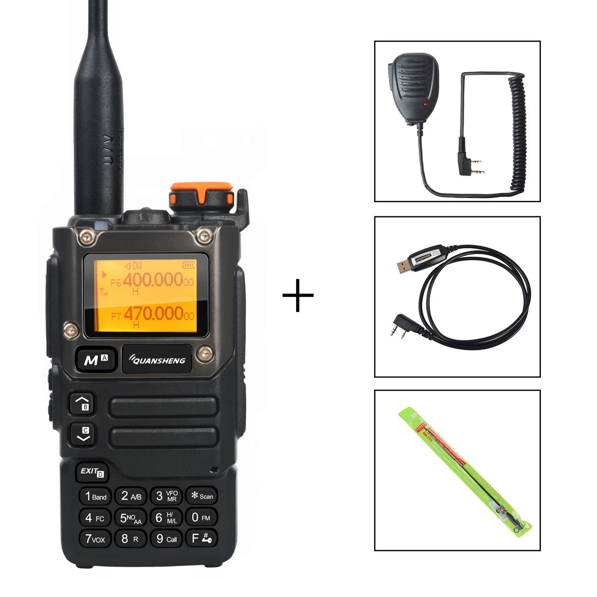 Professional Quansheng Walkie Talkie UV-K5(8) Air Band Radio