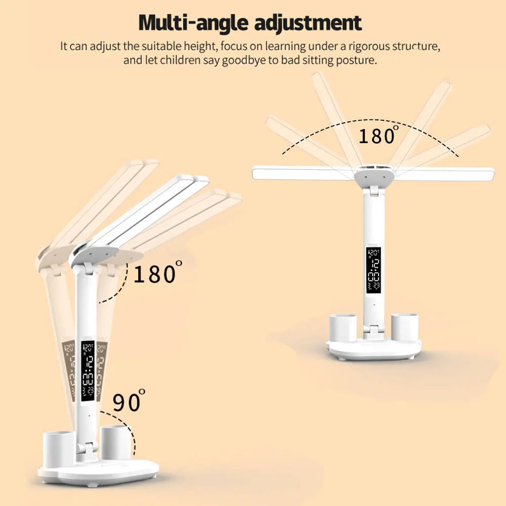 Premium LED Desk Lamp - Multifunction with Pen Holder