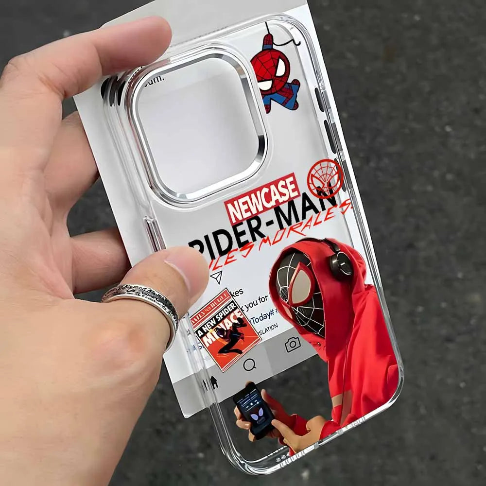Transparent Soft Phone Case - Premium Y-Spiders Protection