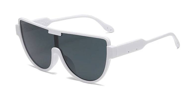 Vintage Semi-Round Sunglasses - Premium UV400 Fashion Eyewear