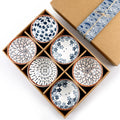 Premium Japanese Ceramic Bowls - Cute Underglaze Set