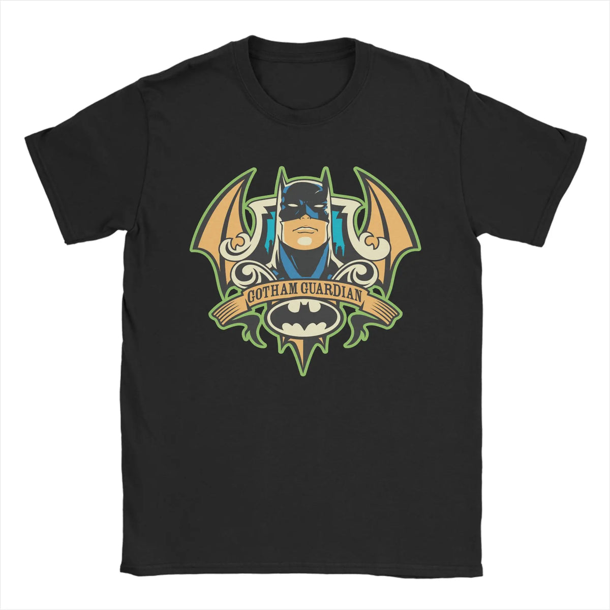 Premium Batman Black Logo T-Shirt - 100% Cotton Graphic Tee